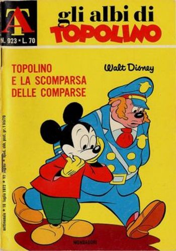 Albi di Topolino 923-Mondadori- nuvolosofumetti.