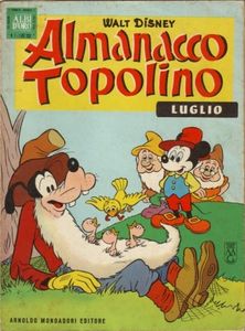 ALMANACCO TOPOLINO 1966 7-MONDADORI- nuvolosofumetti.