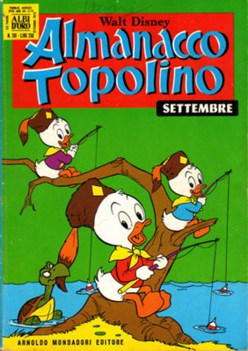 ALMANACCO TOPOLINO 201-MONDADORI- nuvolosofumetti.