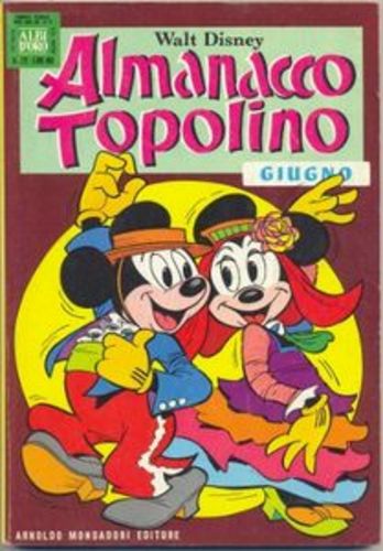 ALMANACCO TOPOLINO 222-MONDADORI- nuvolosofumetti.