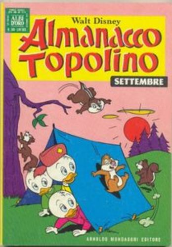 ALMANACCO TOPOLINO 249-MONDADORI- nuvolosofumetti.