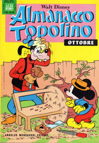 ALMANACCO TOPOLINO 250-MONDADORI- nuvolosofumetti.