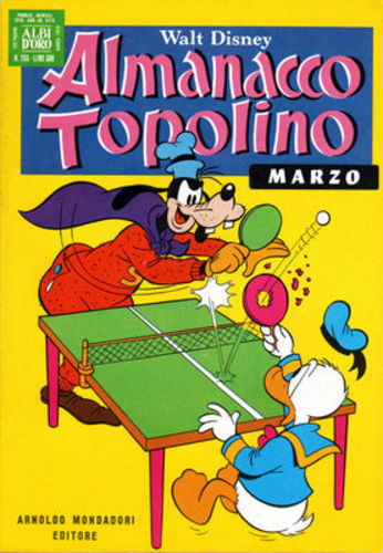 ALMANACCO TOPOLINO 255-MONDADORI- nuvolosofumetti.