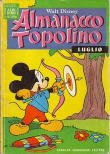 ALMANACCO TOPOLINO 259-MONDADORI- nuvolosofumetti.