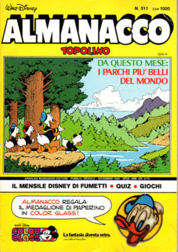 ALMANACCO TOPOLINO 311