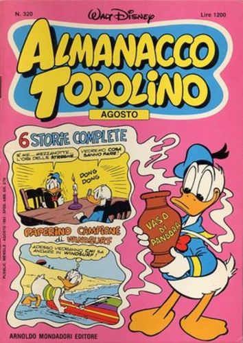 ALMANACCO TOPOLINO 320