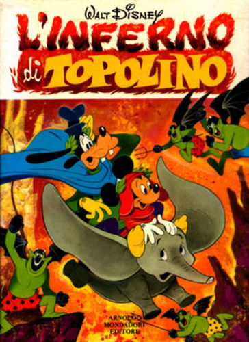 L'INFERNO DI TOPOLINO, MONDADORI, nuvolosofumetti,