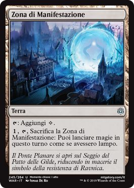 Zona di Manifestazione  La Guerra della Scintilla 245-Wizard of the Cost- nuvolosofumetti.