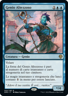 GENIO ALTEZZOSO  Dominaria Unita 52