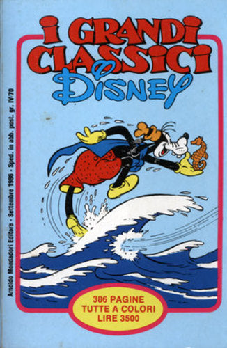 GRANDI CLASSICI 23, MONDADORI, nuvolosofumetti,