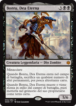 Bontu, Dea Eterna  La Guerra della Scintilla 92-Wizard of the Cost- nuvolosofumetti.