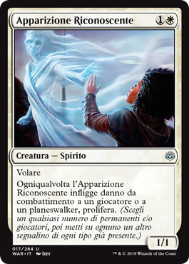 Apparizione Riconoscente  La Guerra della Scintilla 17-Wizard of the Cost- nuvolosofumetti.