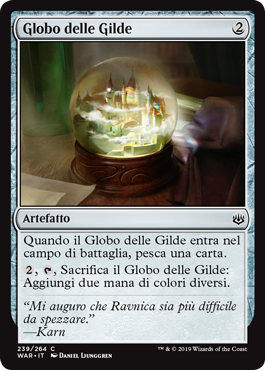 Globo delle Gilde  La Guerra della Scintilla 239-Wizard of the Cost- nuvolosofumetti.