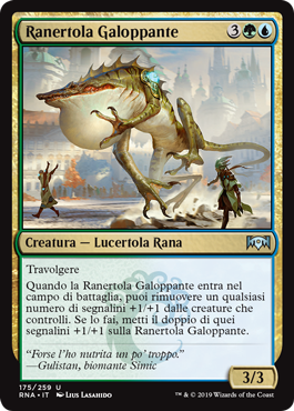 Ranertola Galoppante  Fedeltà di Ravnica 175-Wizard of the Coast- nuvolosofumetti.