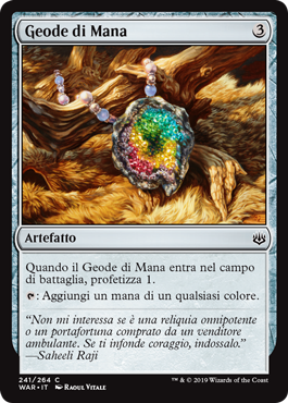 Geode di Mana  La Guerra della Scintilla 241-Wizard of the Cost- nuvolosofumetti.