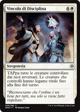 Vincolo di Disciplina  La Guerra della Scintilla 6-Wizard of the Cost- nuvolosofumetti.