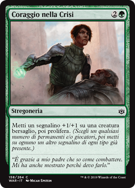 Coraggio nella Crisi  La Guerra della Scintilla 158-Wizard of the Cost- nuvolosofumetti.