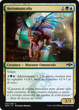 Aeromuncolo  Fedeltà di Ravnica 152-Wizard of the Coast- nuvolosofumetti.