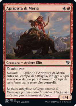 APRIPISTA DI MERIA  Dominaria Unita 138
