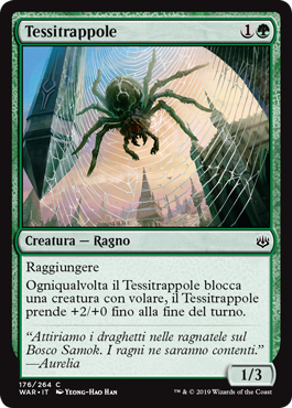 Tessitrappole  La Guerra della Scintilla 176-Wizard of the Cost- nuvolosofumetti.