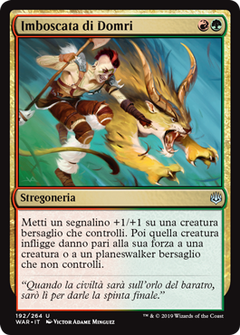 Imboscata di Domri  La Guerra della Scintilla 192-Wizard of the Cost- nuvolosofumetti.