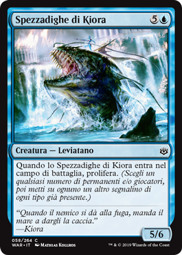 Spezzadighe di Kiora  La Guerra della Scintilla 58-Wizard of the Cost- nuvolosofumetti.