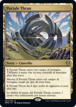 PORTALE THRAN  Dominaria Unita 259