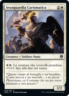AVANGUARDIA CARISMATICA FOIL  Dominaria Unita 412