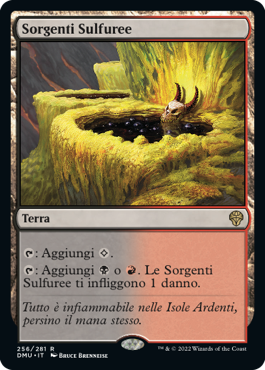 SORGENTI SULFUREE  Dominaria Unita 256