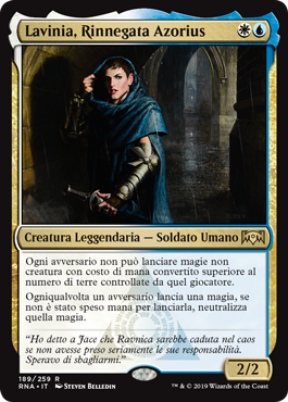 Lavinia, Rinnegata Azorius  Fedeltà di Ravnica 189