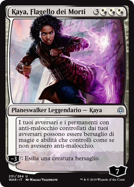 Kaya, Flagello dei Morti  La Guerra della Scintilla 231-Wizard of the Cost- nuvolosofumetti.