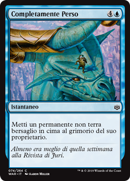 Completamente Perso  La Guerra della Scintilla 74-Wizard of the Cost- nuvolosofumetti.