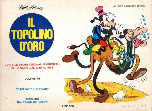IL TOPOLINO D'ORO 12, MONDADORI, nuvolosofumetti,