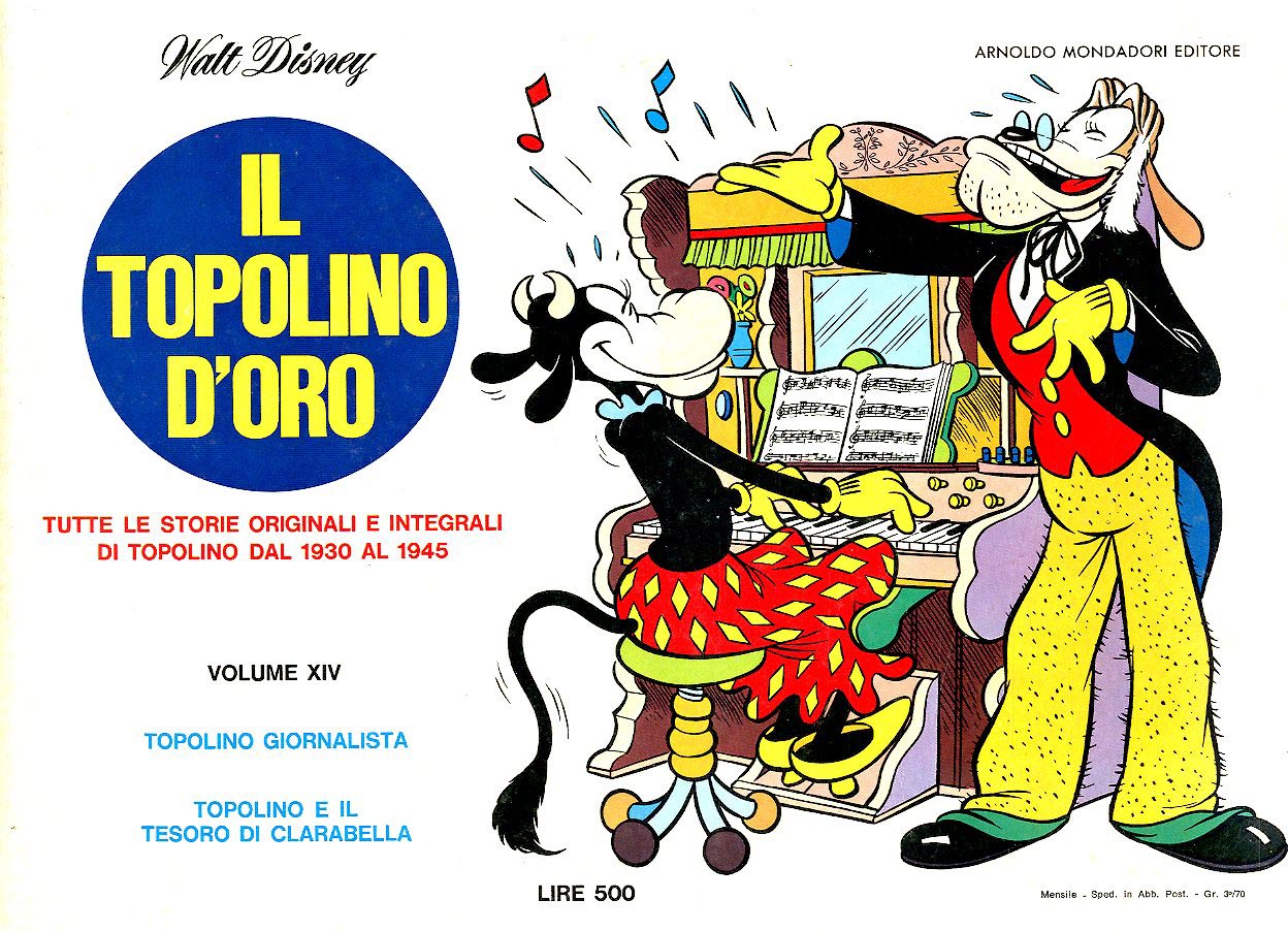 IL TOPOLINO D'ORO 14-MONDADORI- nuvolosofumetti.