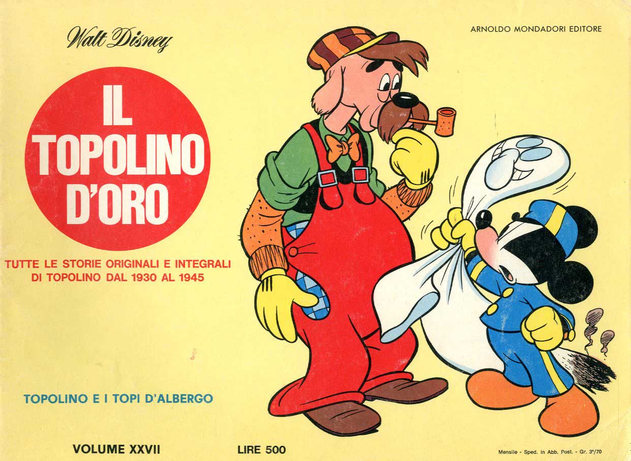 IL TOPOLINO D'ORO 27-MONDADORI- nuvolosofumetti.