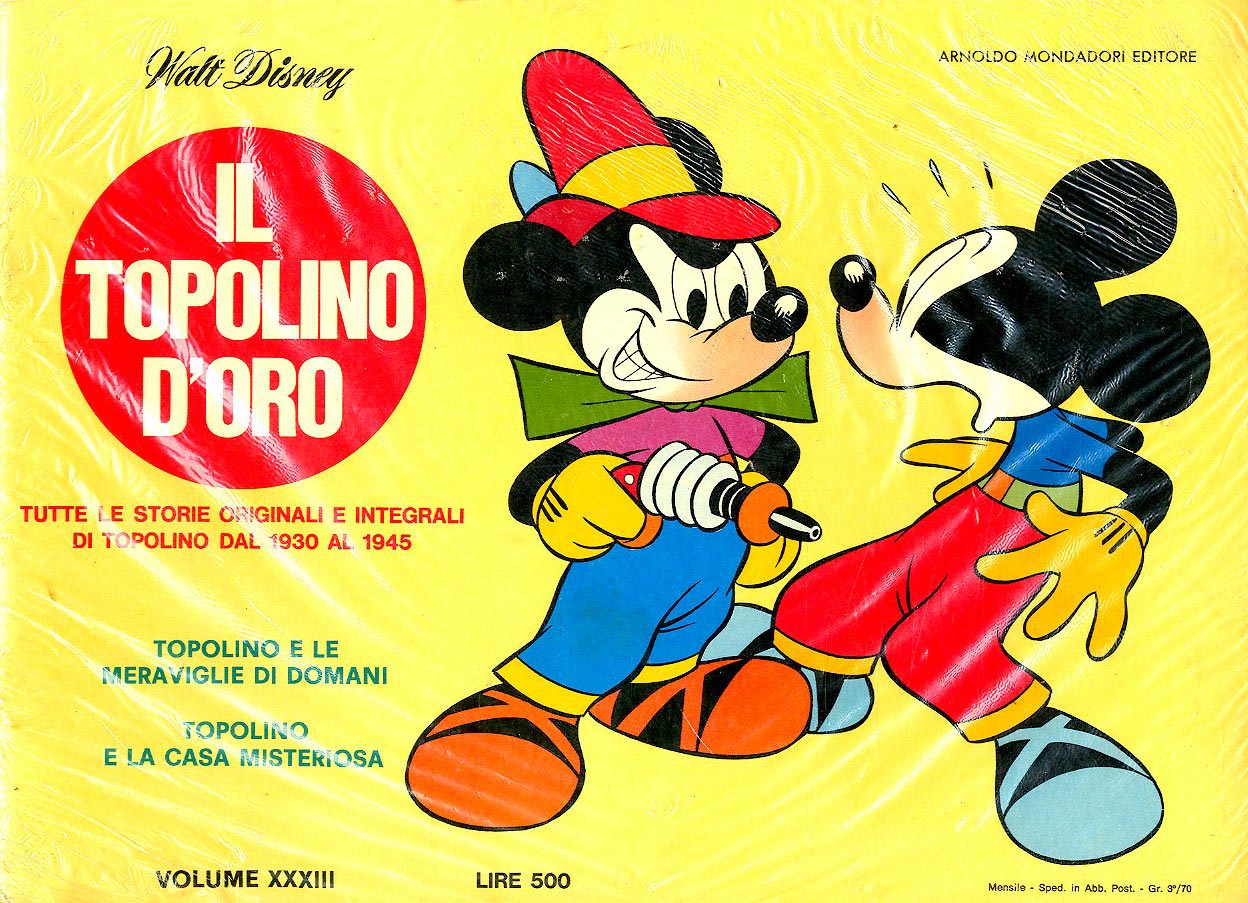 IL TOPOLINO D'ORO 33-MONDADORI- nuvolosofumetti.