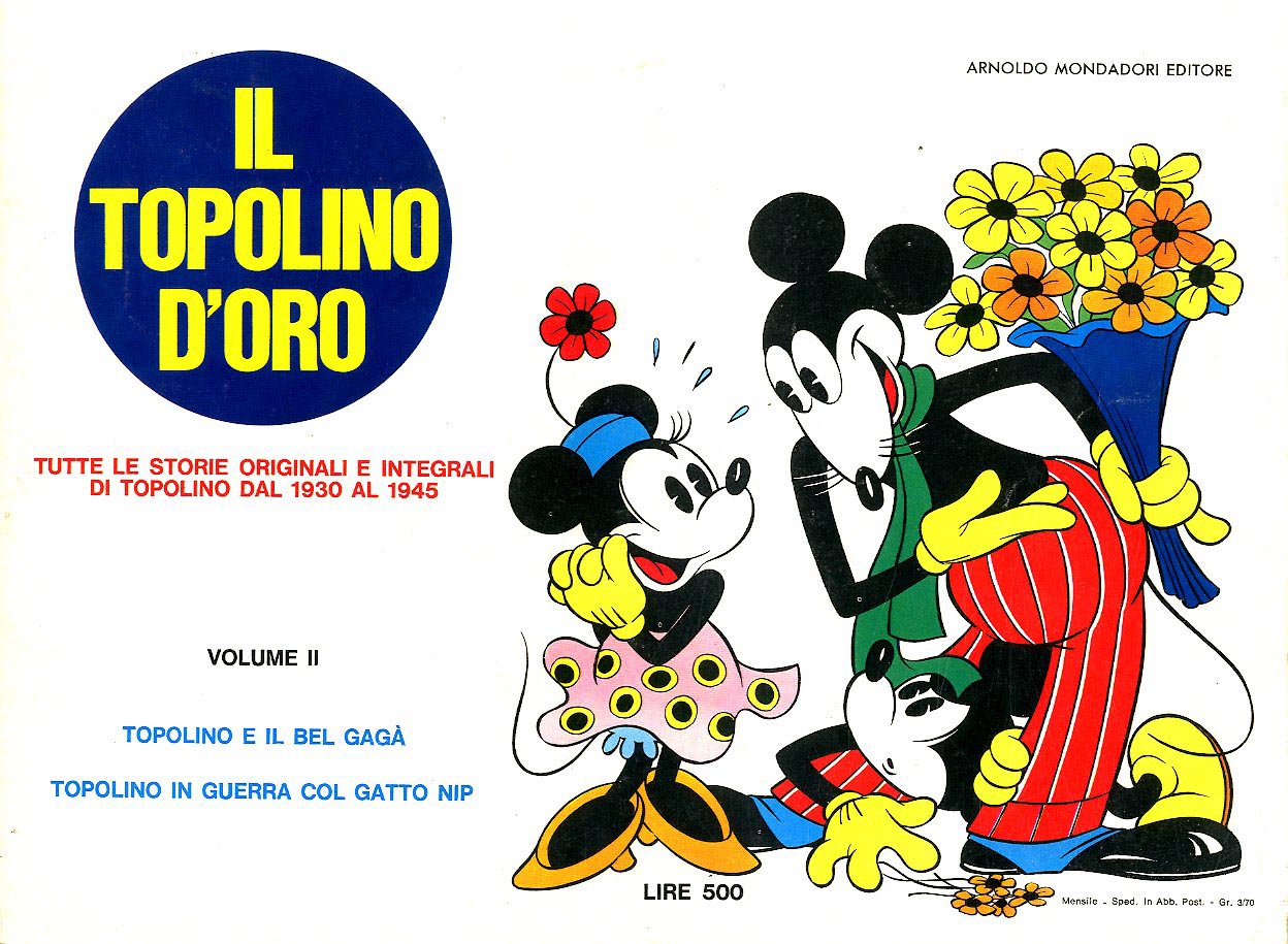 IL TOPOLINO D'ORO 2-MONDADORI- nuvolosofumetti.