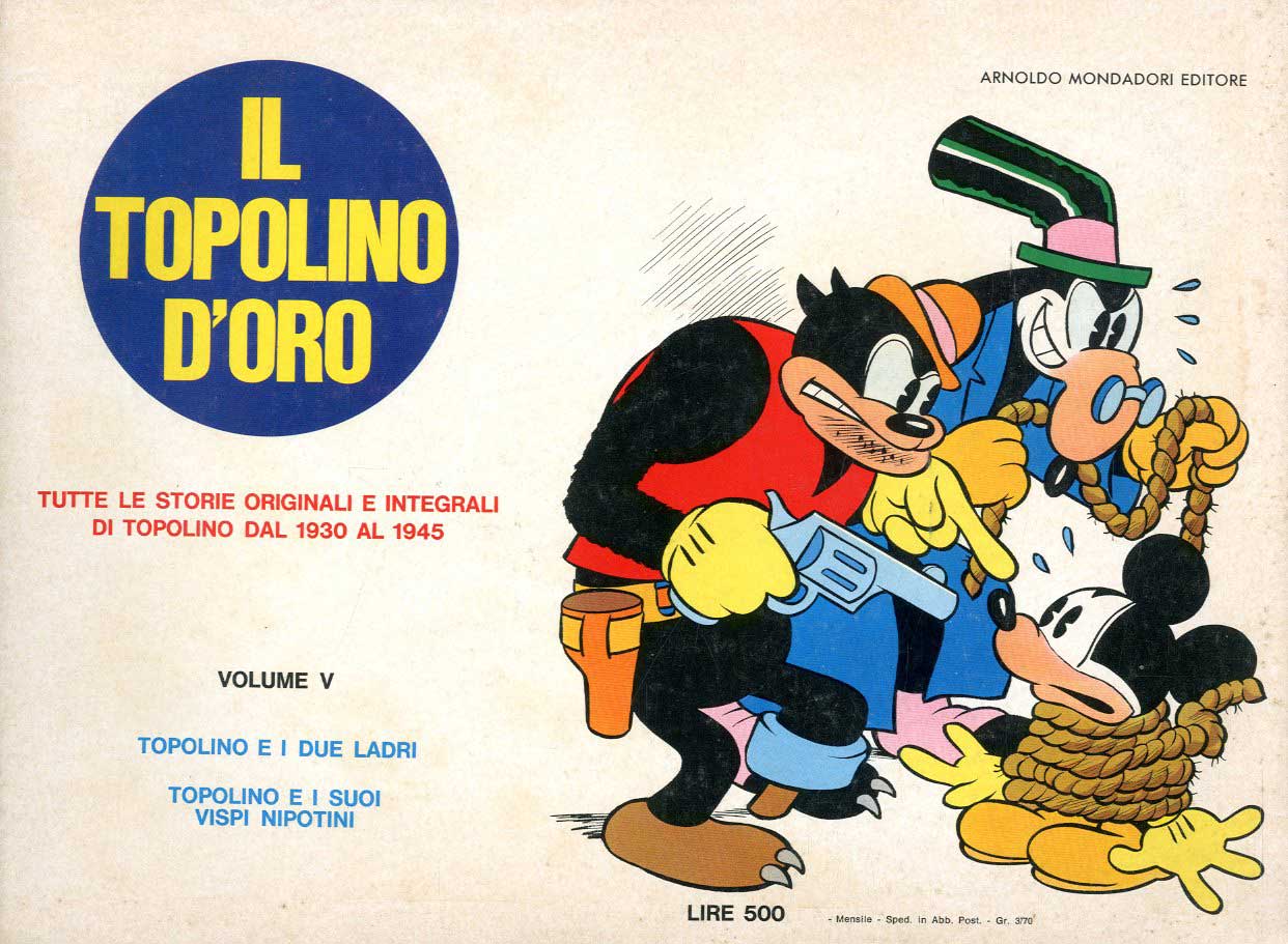 IL TOPOLINO D'ORO 5-MONDADORI- nuvolosofumetti.