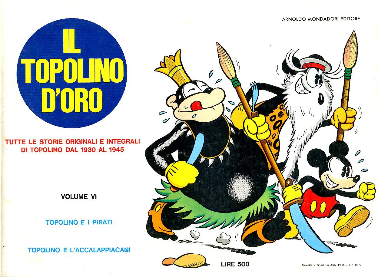 IL TOPOLINO D'ORO 6-MONDADORI- nuvolosofumetti.
