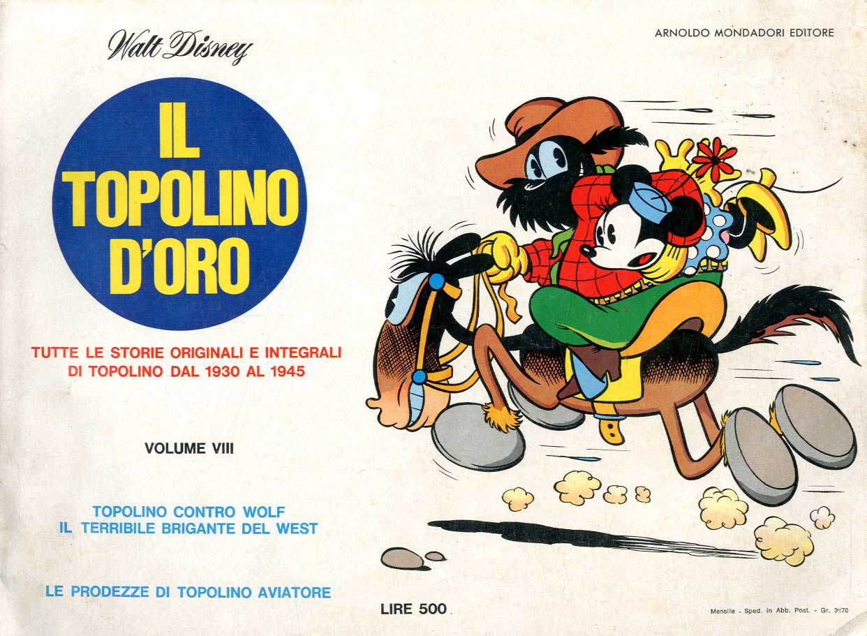 IL TOPOLINO D'ORO 8-MONDADORI- nuvolosofumetti.