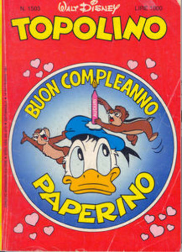 TOPOLINO 1503-MONDADORI- nuvolosofumetti.