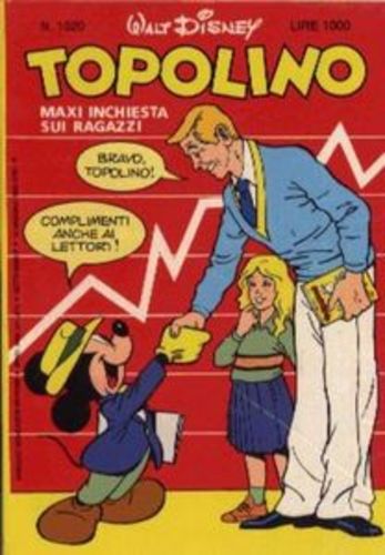 TOPOLINO 1520-MONDADORI- nuvolosofumetti.