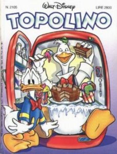 TOPOLINO 2105-WALT DISNEY ITA- nuvolosofumetti.