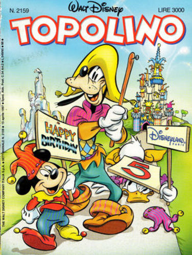 TOPOLINO 2159-WALT DISNEY ITA- nuvolosofumetti.