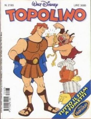 TOPOLINO 2193-WALT DISNEY ITA- nuvolosofumetti.