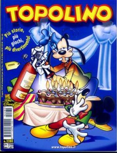 TOPOLINO 2280-WALT DISNEY ITA- nuvolosofumetti.