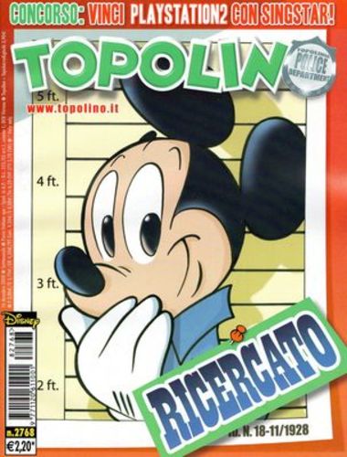 Topolino 2768-WALT DISNEY ITA- nuvolosofumetti.