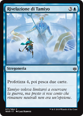 Rivelazione di Tamiyo  La Guerra della Scintilla 71-Wizard of the Cost- nuvolosofumetti.