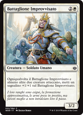 Battaglione Improvvisato  La Guerra della Scintilla 22-Wizard of the Cost- nuvolosofumetti.