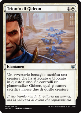 Trionfo di Gideon  La Guerra della Scintilla 15-Wizard of the Cost- nuvolosofumetti.